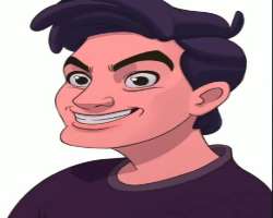 He has also done voice-role and voiced his own character in the animated video 